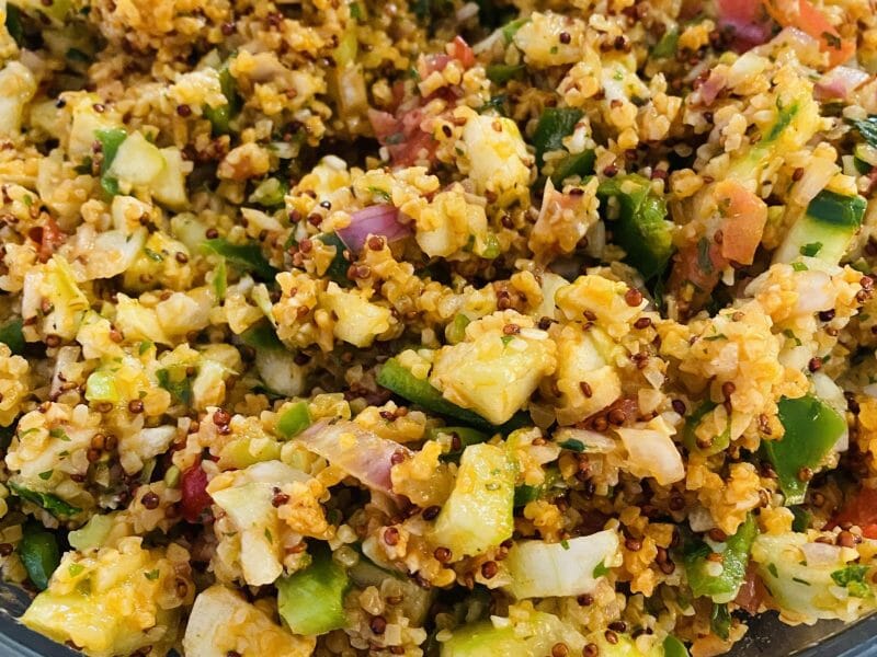 Cliquez pour zoomer ! Kisir – Taboulé Turque Thermomix par Sylvie