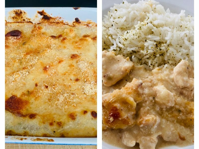 Cliquez pour zoomer ! Poulet à la crème et aux oignons Thermomix par Sylvie