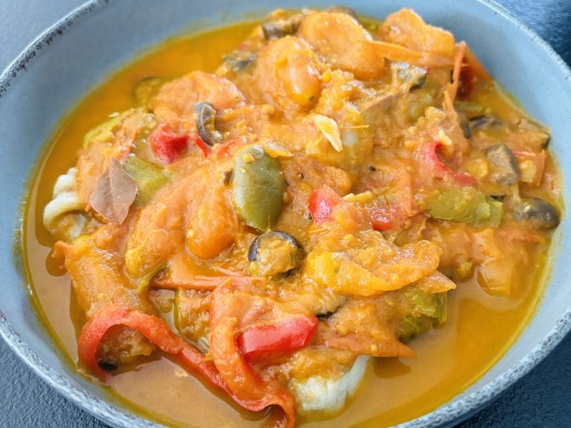 Cliquez pour zoomer ! Poisson à la Veracruz Thermomix par Sylvie