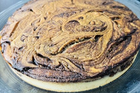 Cliquez pour zoomer ! Gâteau brioché façon cinnamon rolls Thermomix par Sylvie