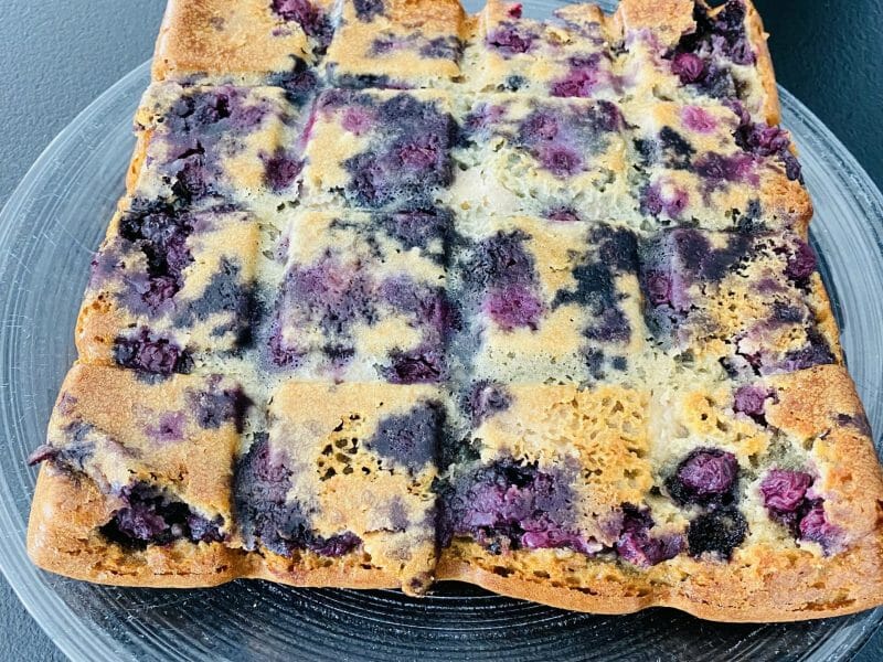 Cliquez pour zoomer ! Gâteau aux myrtilles Thermomix par Sylvie