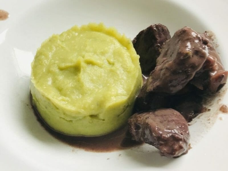 Cliquez pour zoomer ! Purée de brocolis et pommes de terre Thermomix par Sylvie