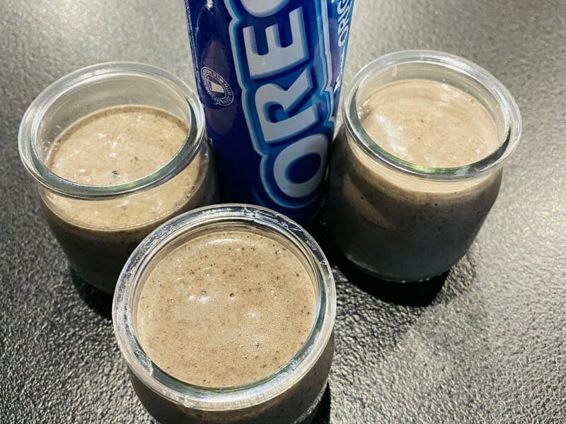 Cliquez pour zoomer ! Crème dessert Oréo Thermomix par Sylvie