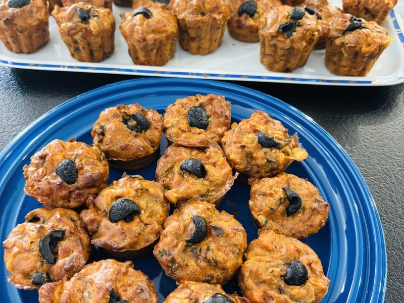 Cliquez pour zoomer ! Cake saveur pizza Thermomix par Sylvie