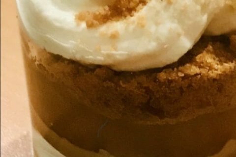 Cliquez pour zoomer ! Verrines pommes caramel et spéculoos au Thermomix