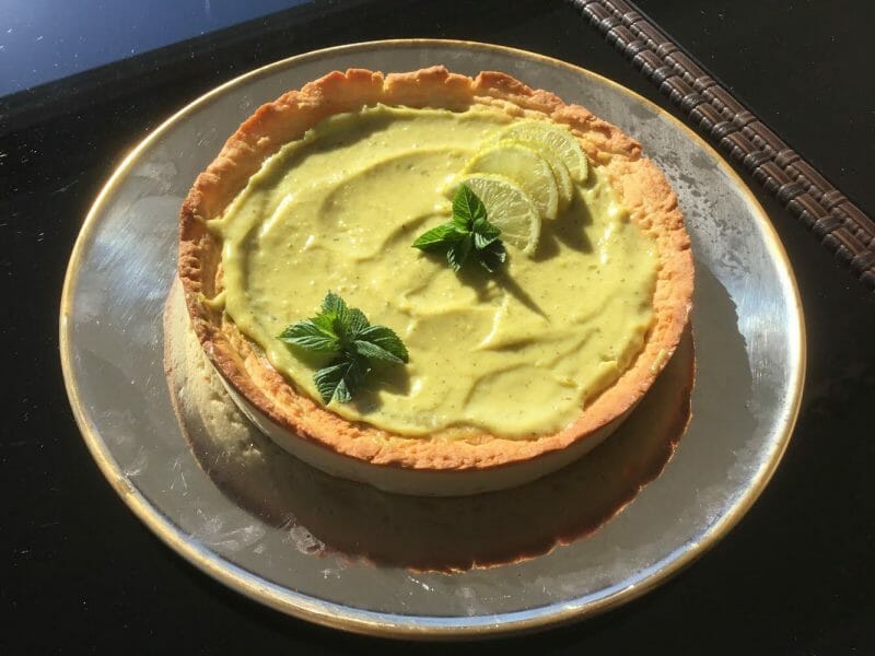 Cliquez pour zoomer ! Tarte mojito Thermomix par Sylvie