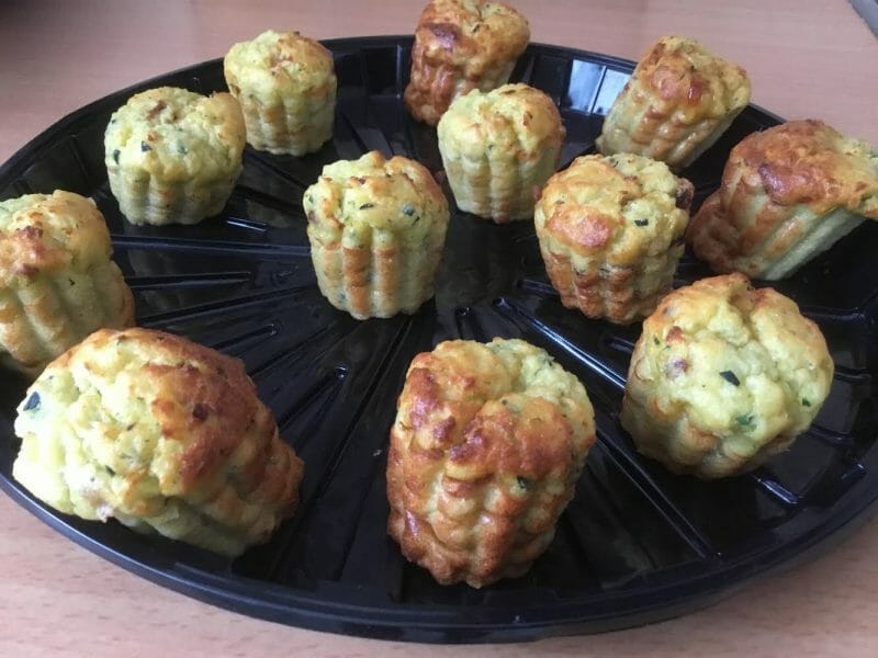 Cliquez pour zoomer ! Bouchées courgettes mozzarella Thermomix par Sylvie