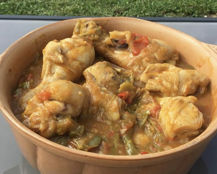 Cliquez pour zoomer ! Poulet au chilindrón Thermomix par Sylvie