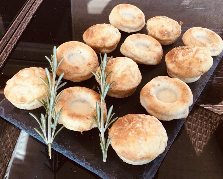 Cliquez pour zoomer ! Mini muffins au comté et aux lardons Thermomix par Sylvie
