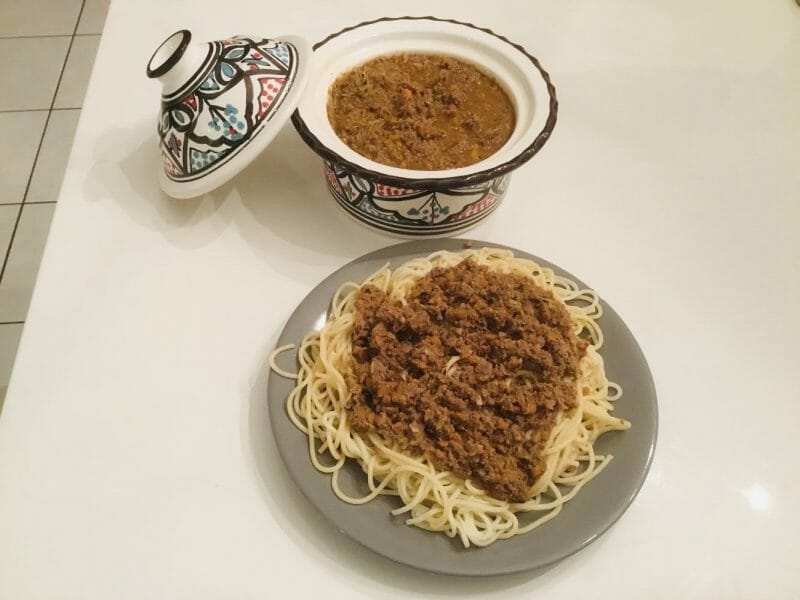 Cliquez pour zoomer ! Spaghettis bolognaise Thermomix par Sylvie
