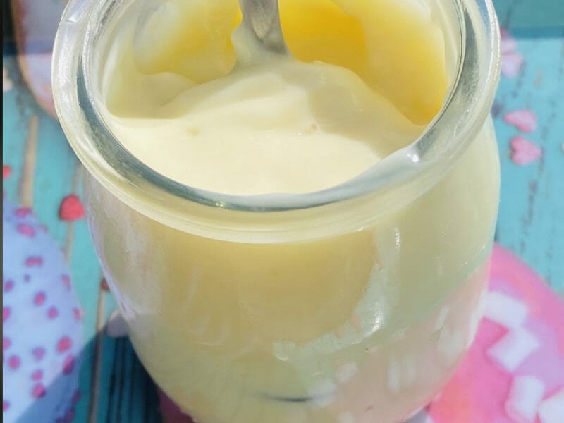 Cliquez pour zoomer ! Crème dessert au chocolat blanc Thermomix par Sylvie