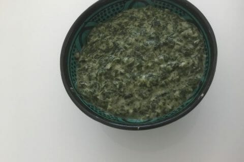Cliquez pour zoomer ! Épinards frais à la crème au Thermomix