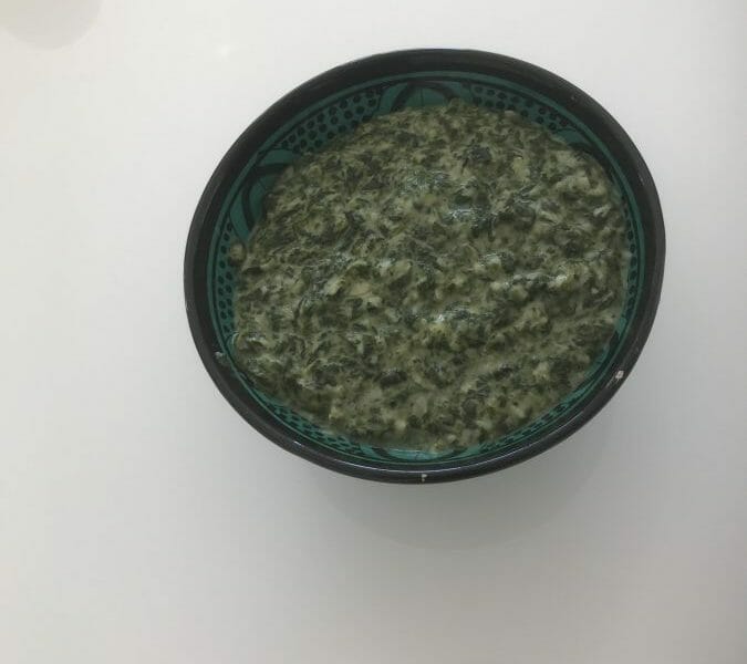 Cliquez pour zoomer ! Épinards frais à la crème Thermomix par Sylvie