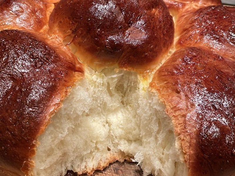 Cliquez pour zoomer ! Brioche au yaourt et à la vanille Thermomix par Maude_25470