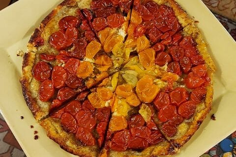 Cliquez pour zoomer ! Tatin de tomates cerises à la tapenade Thermomix par lelee@83