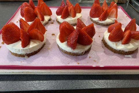 Cliquez pour zoomer ! Tarte aux fraises sans cuisson Thermomix par vibi