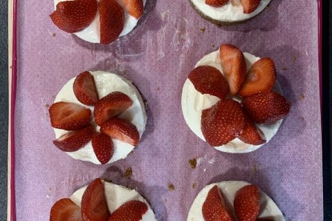 Cliquez pour zoomer ! Tarte aux fraises sans cuisson Thermomix par vibi