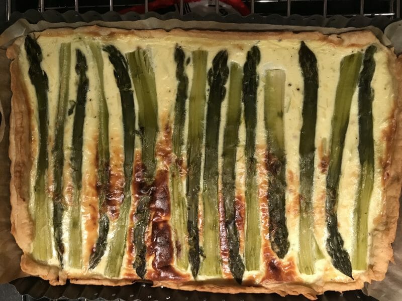 Cliquez pour zoomer ! Tarte asperges et ricotta Thermomix par vibi