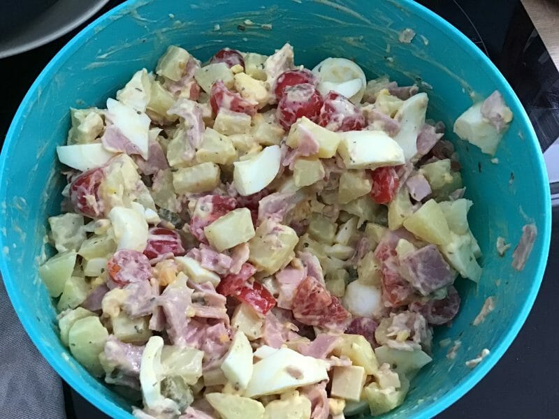 Cliquez pour zoomer ! Salade piémontaise Thermomix par MagRo