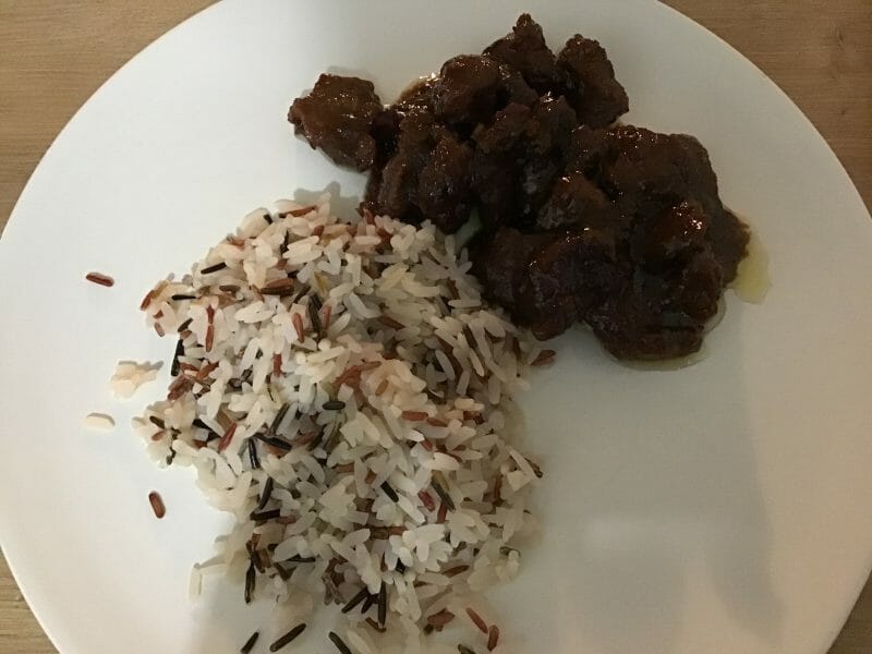 Cliquez pour zoomer ! Porc au caramel Thermomix par MagRo