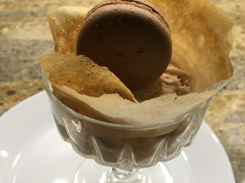 Cliquez pour zoomer ! Crème glacée à la crème de marrons Thermomix par enavantla