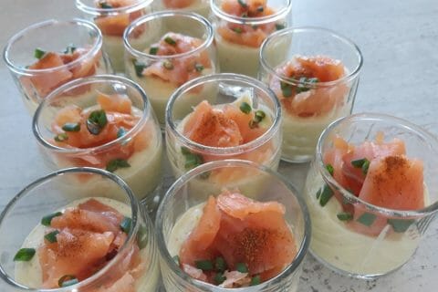 Cliquez pour zoomer ! Mousse d’asperges au saumon fumé Thermomix par fonf