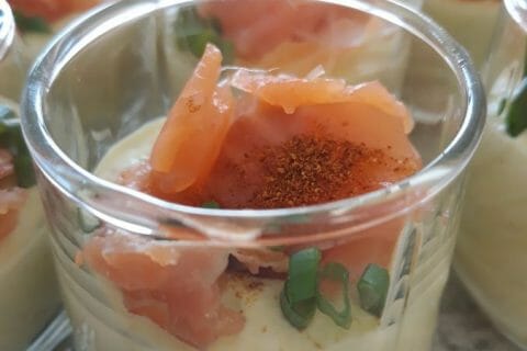 Cliquez pour zoomer ! Mousse d’asperges au saumon fumé Thermomix par fonf