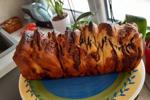 Cliquez pour zoomer ! Brioche à effeuiller à la cannelle Thermomix par fonf