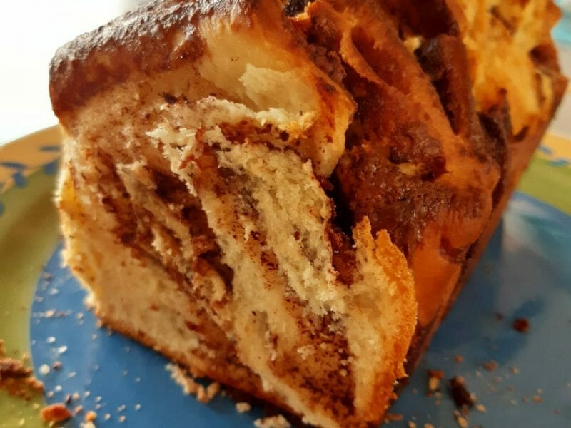Cliquez pour zoomer ! Brioche à effeuiller à la cannelle Thermomix par fonf