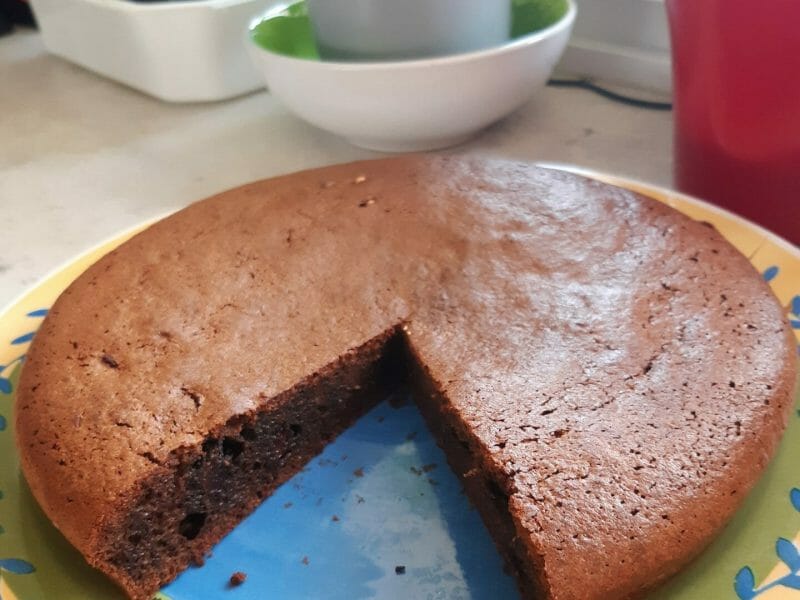 Cliquez pour zoomer ! Cake chocolat noisettes fondant Thermomix par fonf