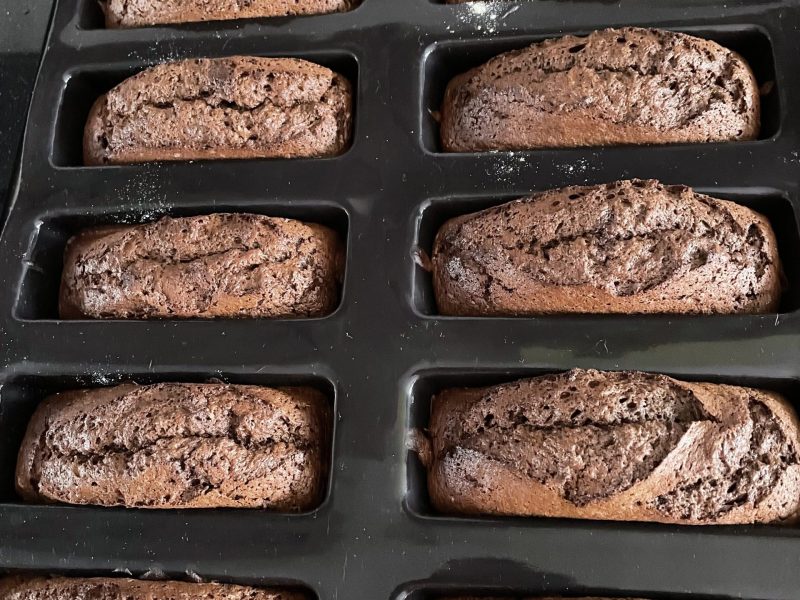 Cliquez pour zoomer ! Cake fondant choco-rhum Thermomix par fonf