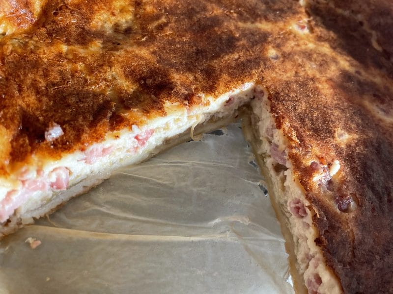 Cliquez pour zoomer ! Quiche endives, lardons et gorgonzola Thermomix par fonf