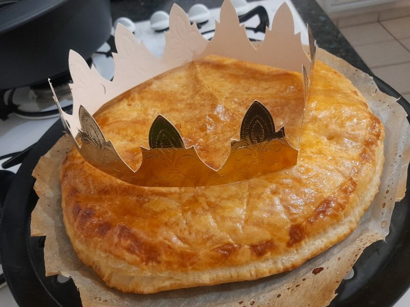 Cliquez pour zoomer ! Galette des rois à la frangipane Thermomix par flo72