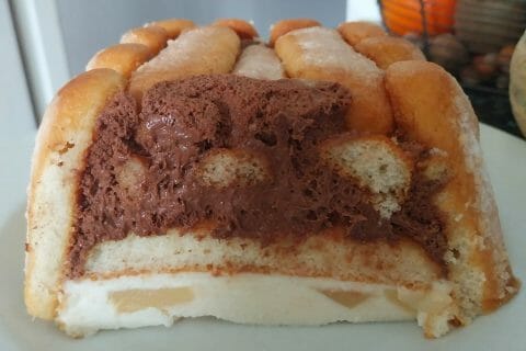 Cliquez pour zoomer ! Charlotte poire chocolat Thermomix par flo72