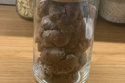 Cliquez pour zoomer ! Craquelés au chocolat Thermomix par Cococemoi