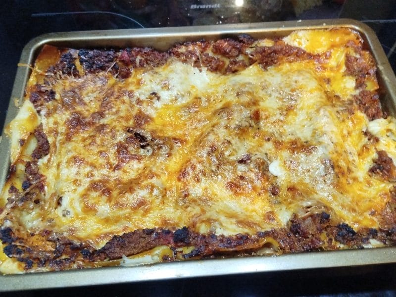 Cliquez pour zoomer ! Lasagnes à la bolognaise Thermomix par baboulinette