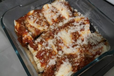 Cliquez pour zoomer ! Aubergines à la parmesane Thermomix par JennyBatmom