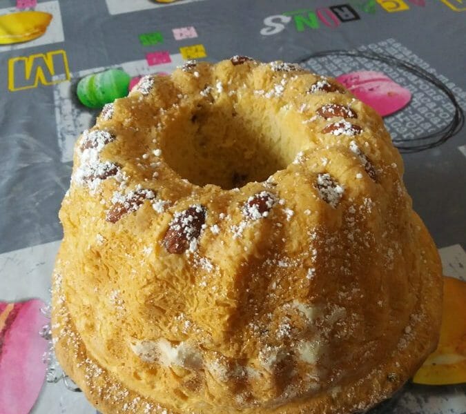 Cliquez pour zoomer ! Kougelhopf Thermomix par Mirela
