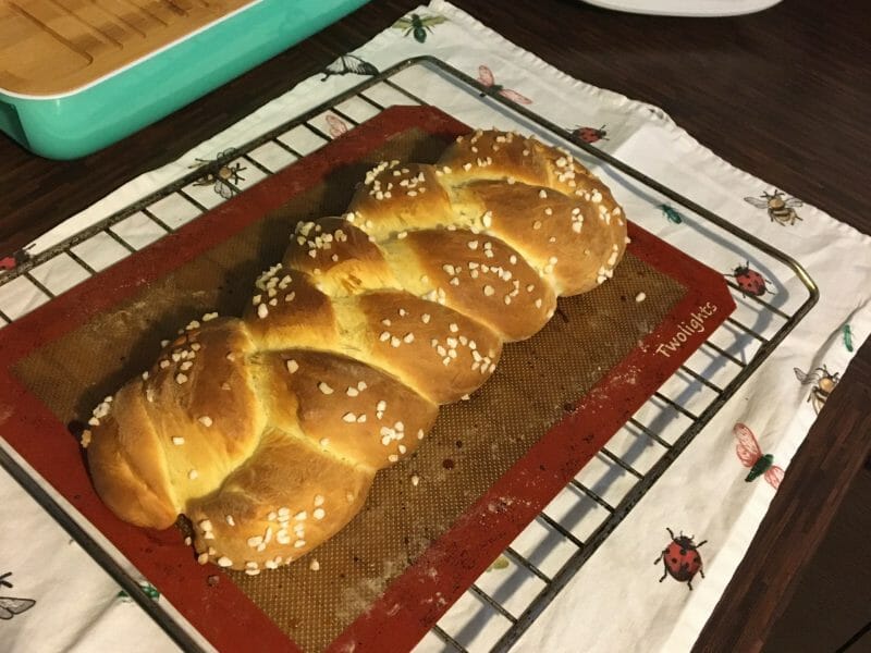 Cliquez pour zoomer ! Brioche tressée à la mie filante Thermomix par Emma56