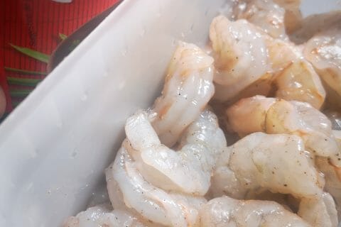 Cliquez pour zoomer ! Curry de crevettes au lait de coco Thermomix par Fabiola974