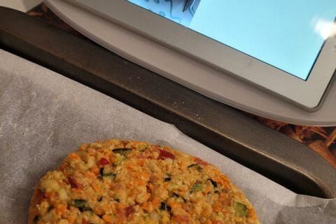 Cliquez pour zoomer ! Galettes de courgettes grecques Thermomix par Fabiola974
