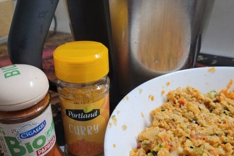 Cliquez pour zoomer ! Galettes de courgettes grecques Thermomix par Fabiola974