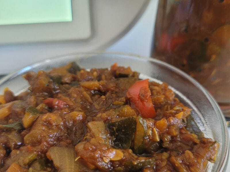 Cliquez pour zoomer ! Chutney de courgettes Thermomix par Fabiola974