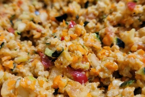 Cliquez pour zoomer ! Galettes de courgettes grecques Thermomix par Fabiola974