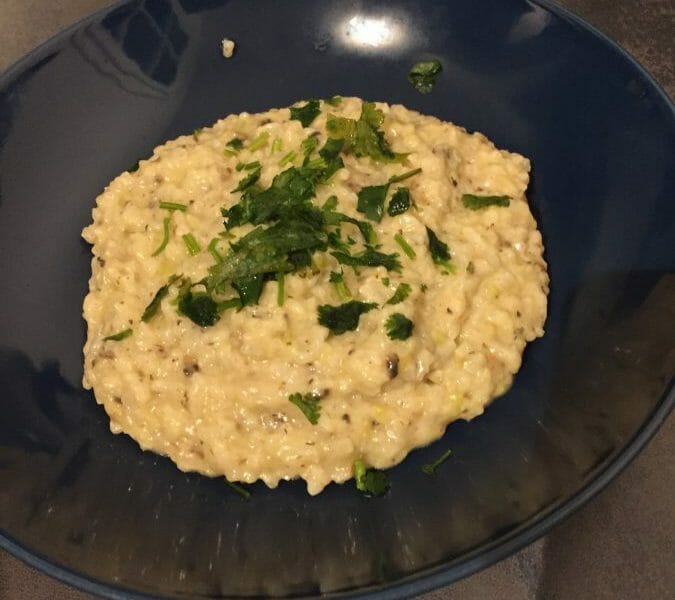 Cliquez pour zoomer ! Risotto champignons et courgettes Thermomix par emival