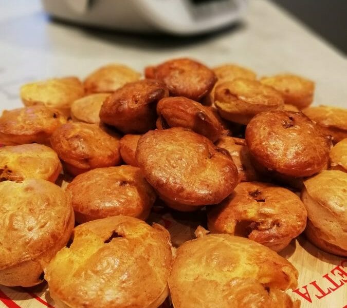 Cliquez pour zoomer ! Bouchées chorizo comté Thermomix par Noémie