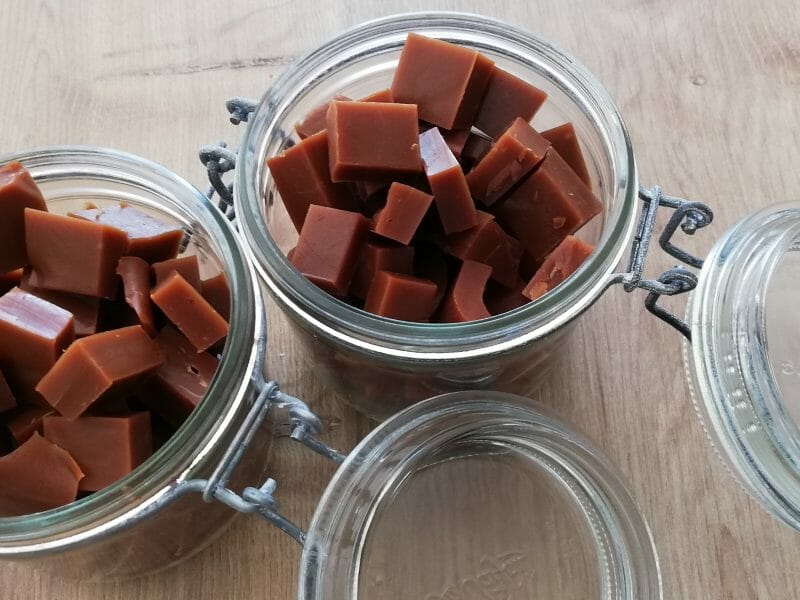 Caramels mous au beurre salé : Recette de Caramels mous au beurre salé