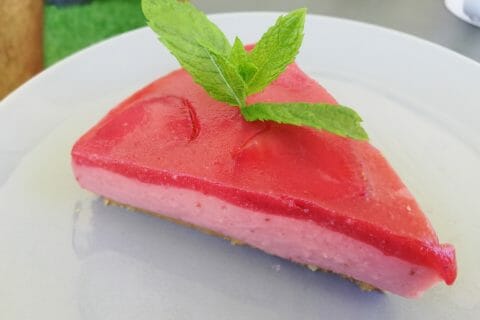 Cliquez pour zoomer ! Bavarois aux fraises au Thermomix