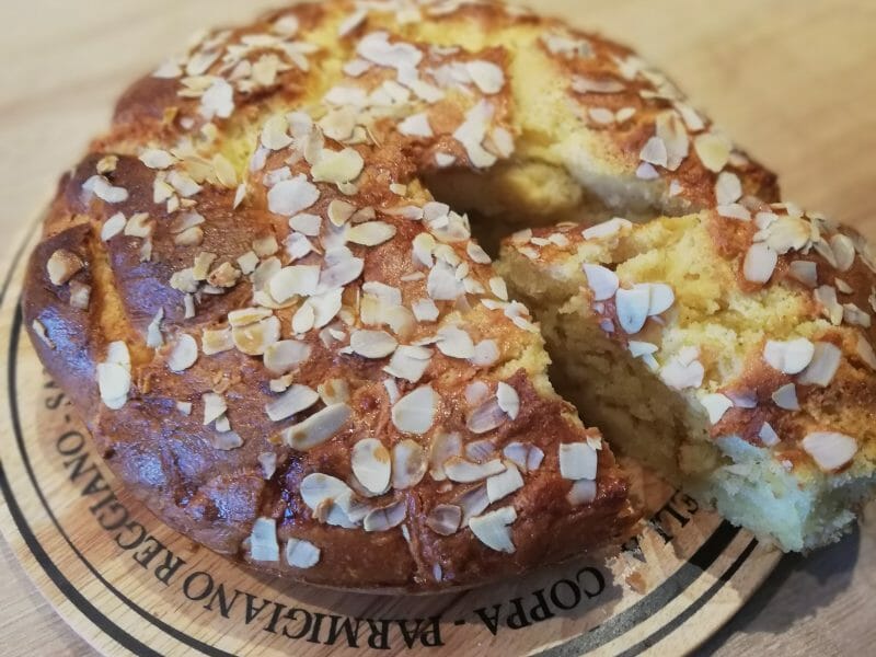 Cliquez pour zoomer ! Brioche à la crème d’amande Thermomix par Noémie