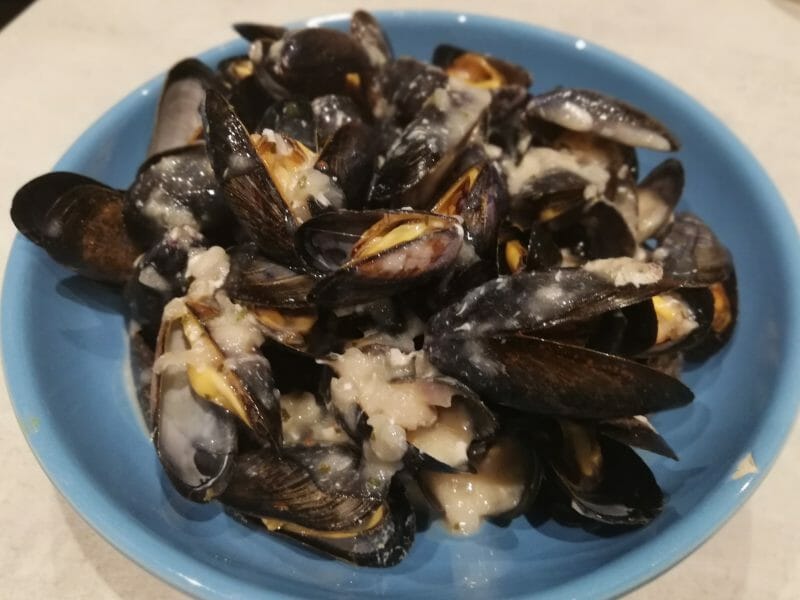 Cliquez pour zoomer ! Moules sauce poulette Thermomix par Noémie